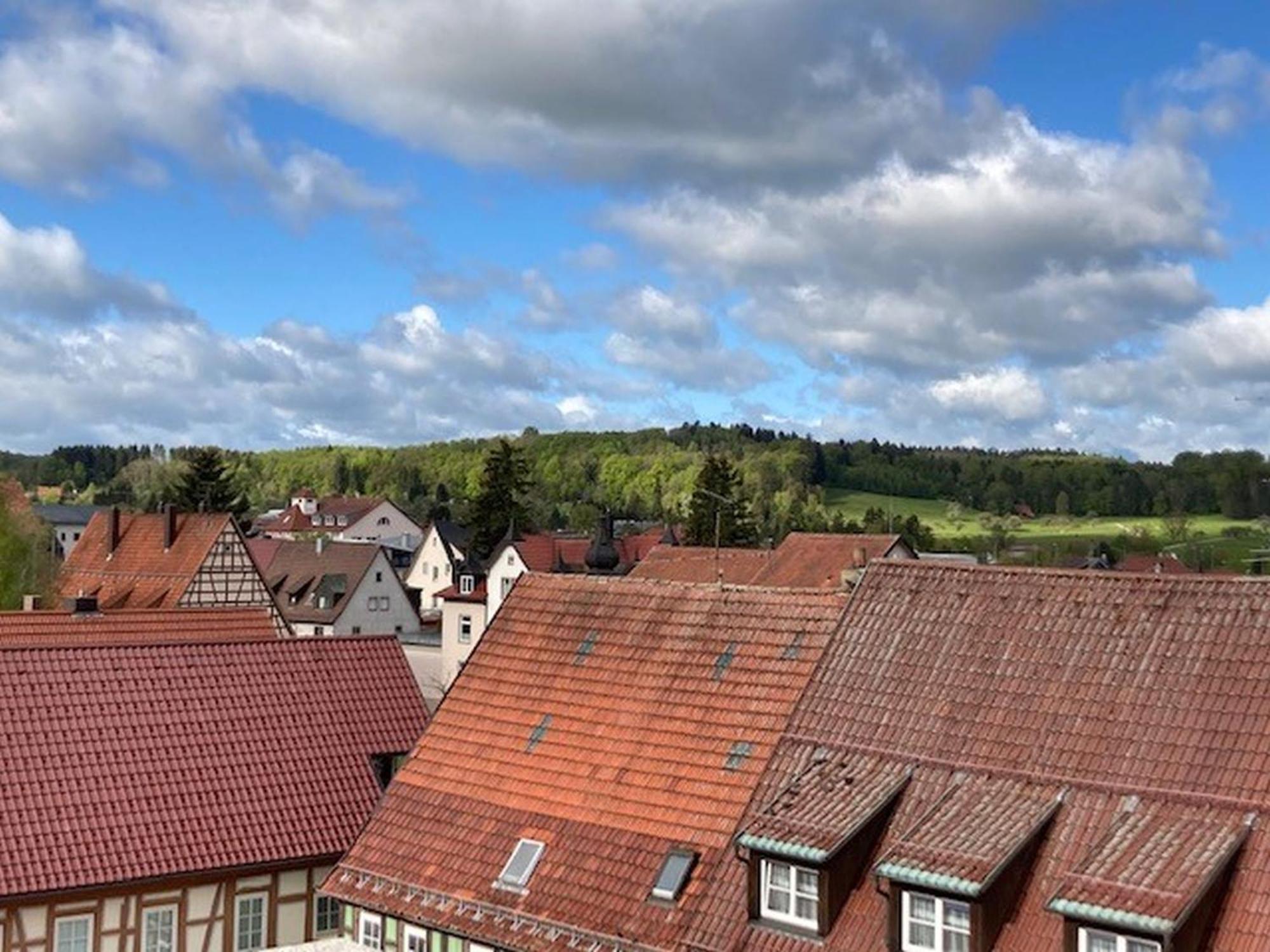 Ferienwohnung Bei Der Kirch Münsingen Exterior foto